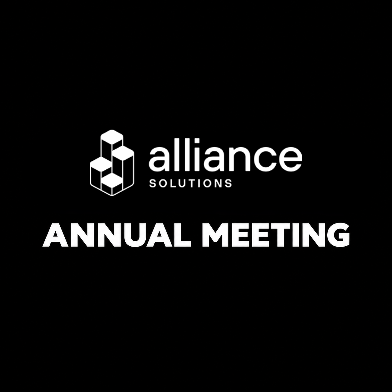 Alliance Annual Meeting