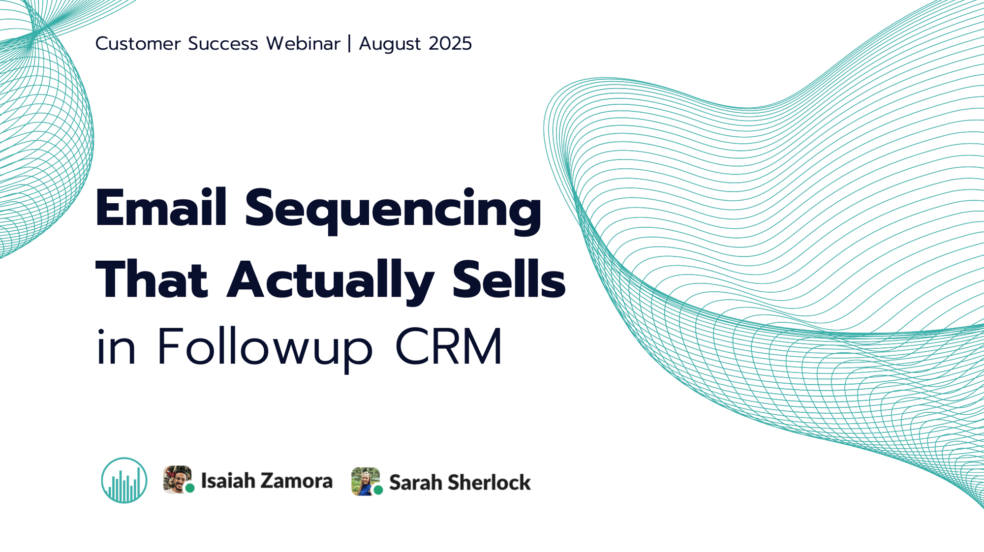 Email Sequencing Webinar