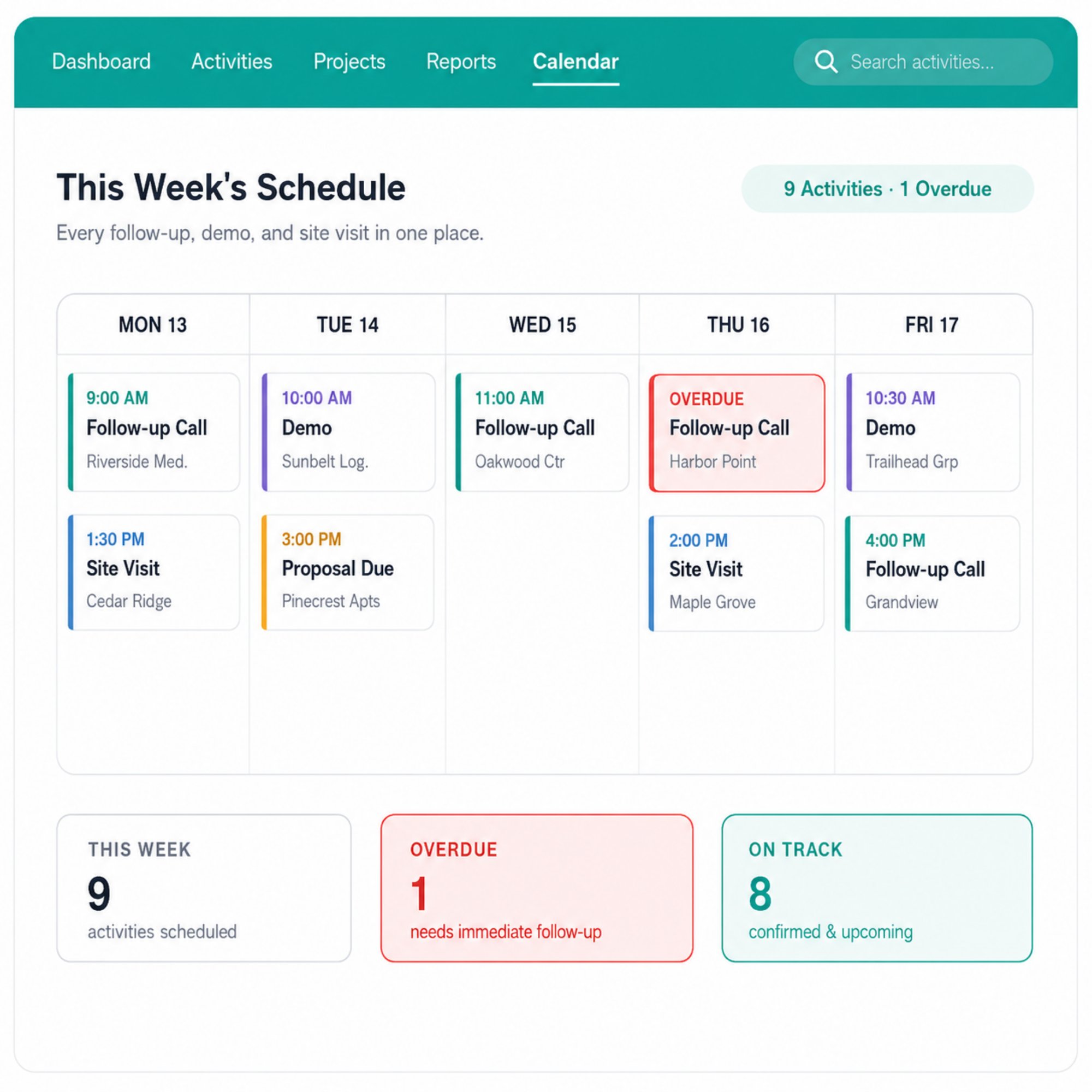 scheduling-feature