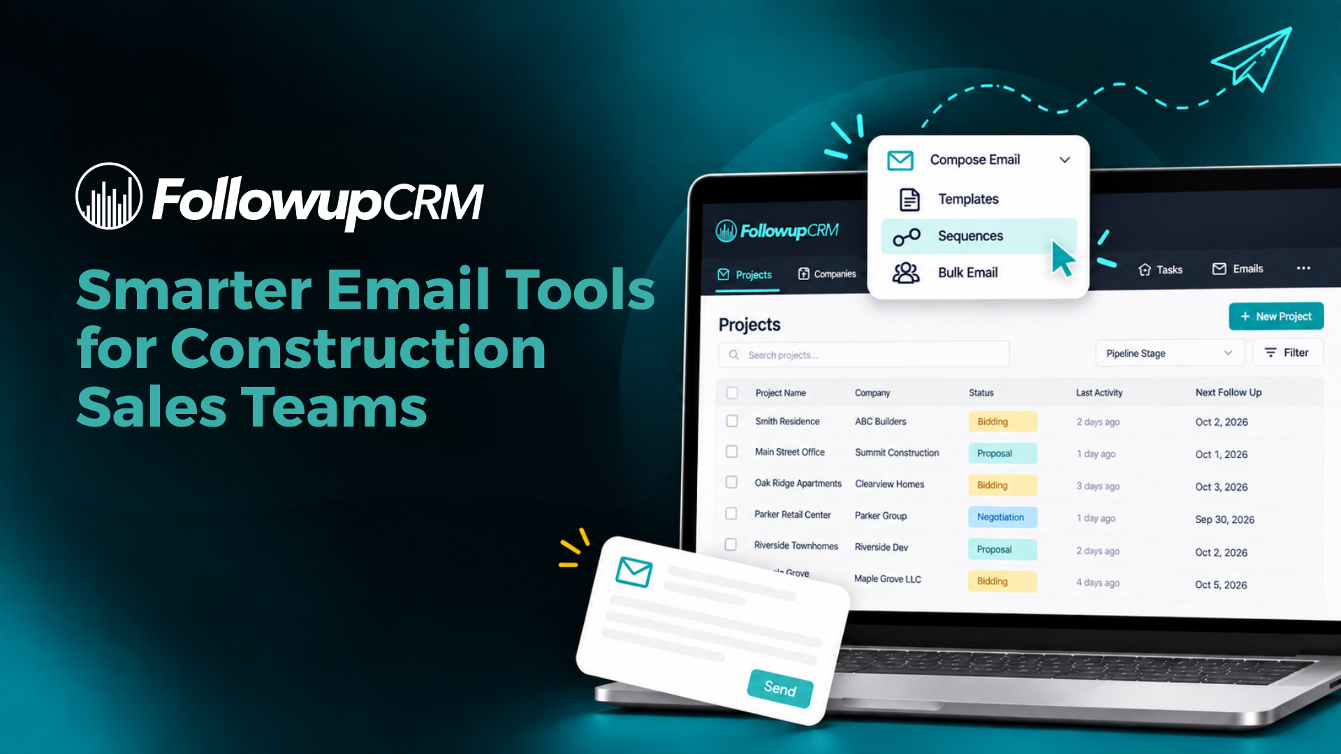 Smarter Email Tools for Construction Sales Teams