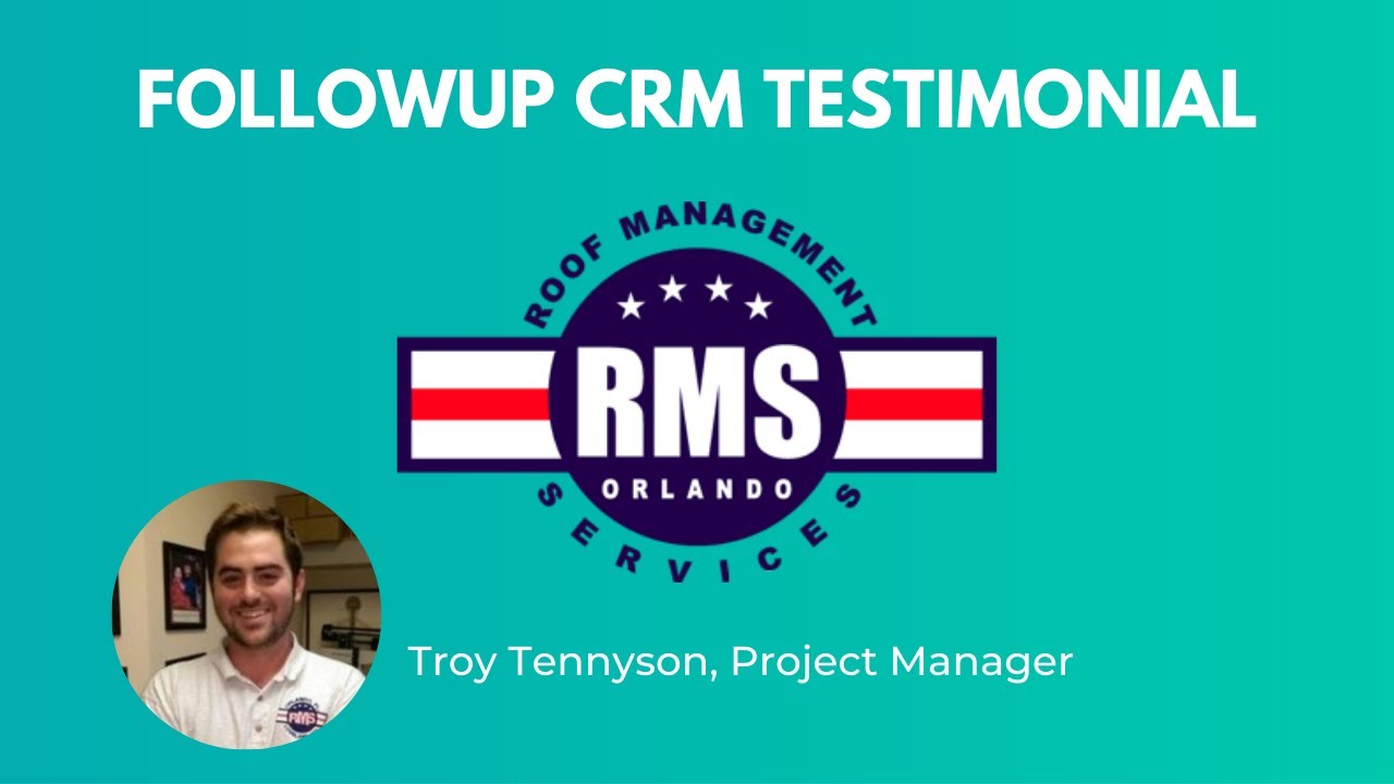 Followup CRM Testimonial From RMS Orlando