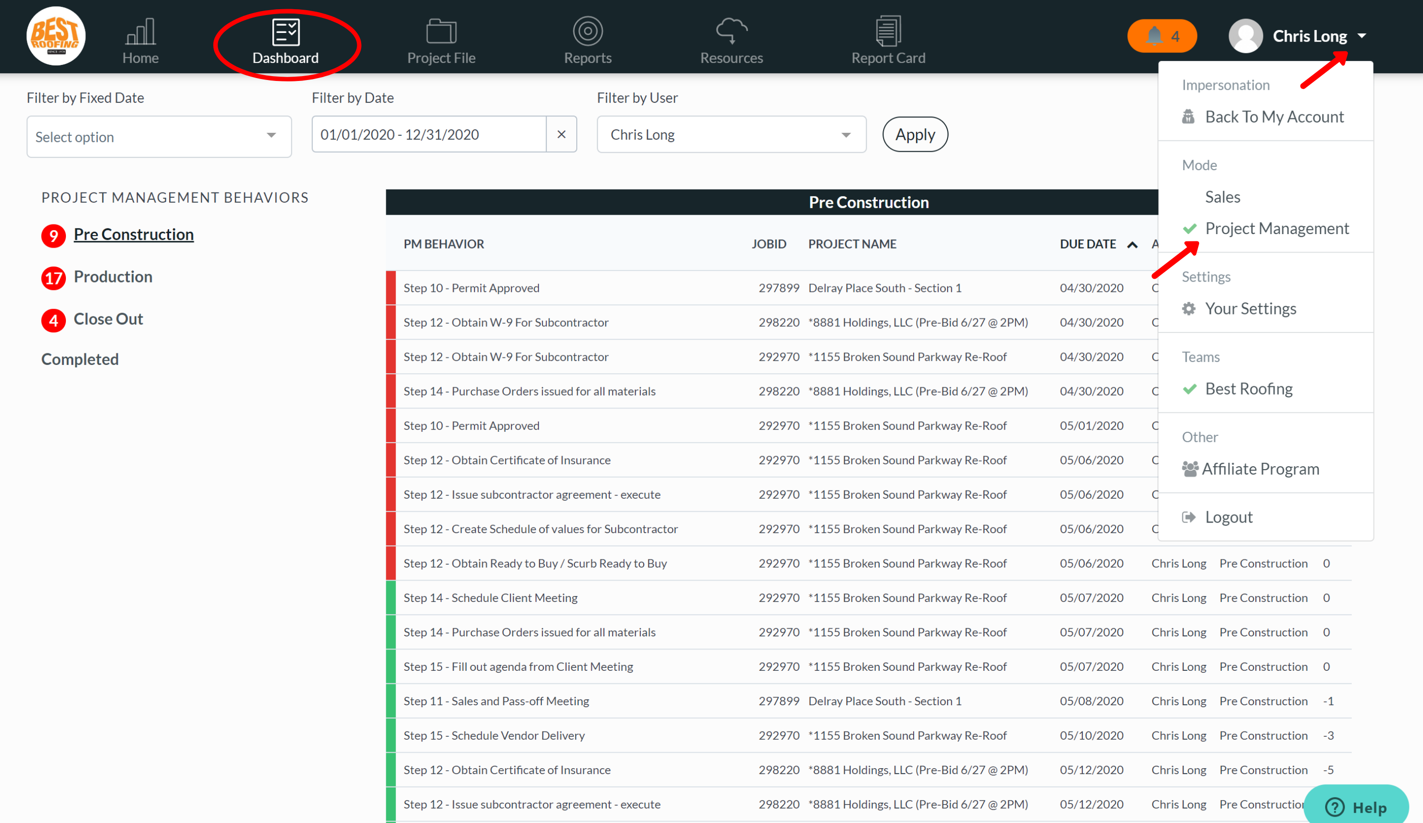 Followup-CRM-Project-Management-Overview