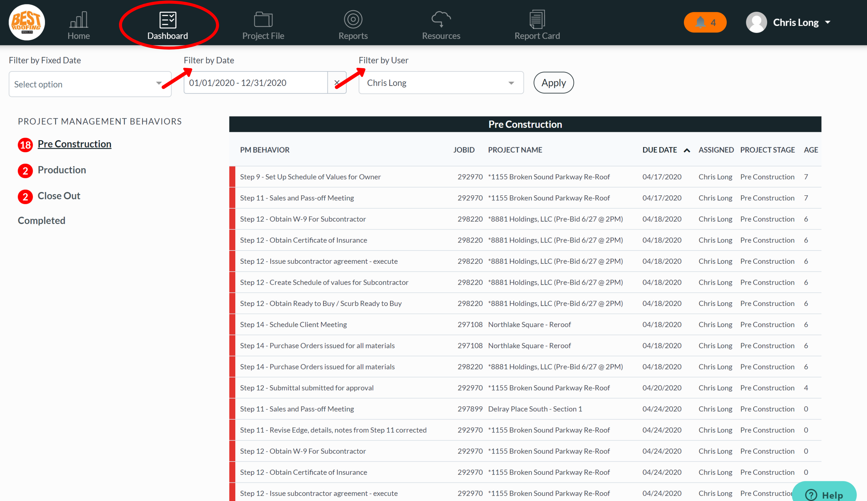 Followup-CRM-Project-Management-Overview