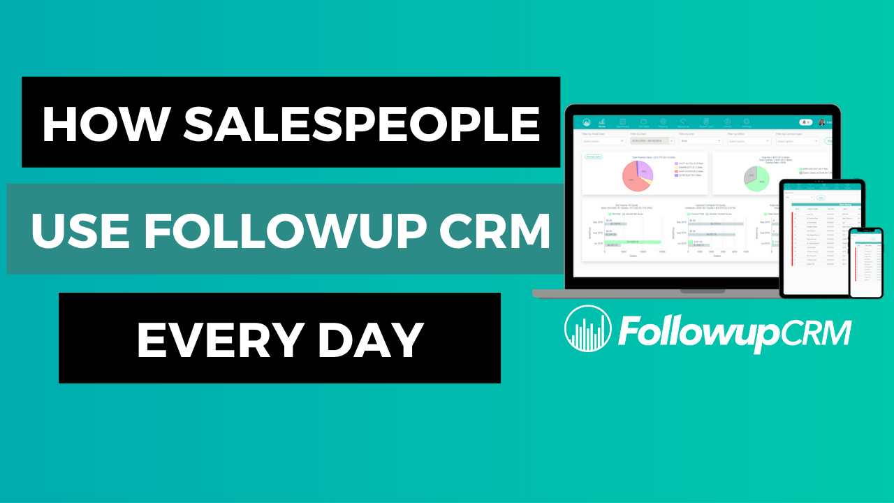 How Salespeople Use Followup CRM Every Day