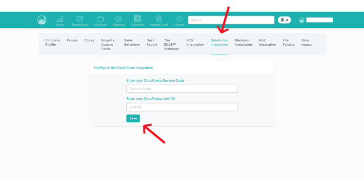 Followup CRM and Dataforma Integration Works