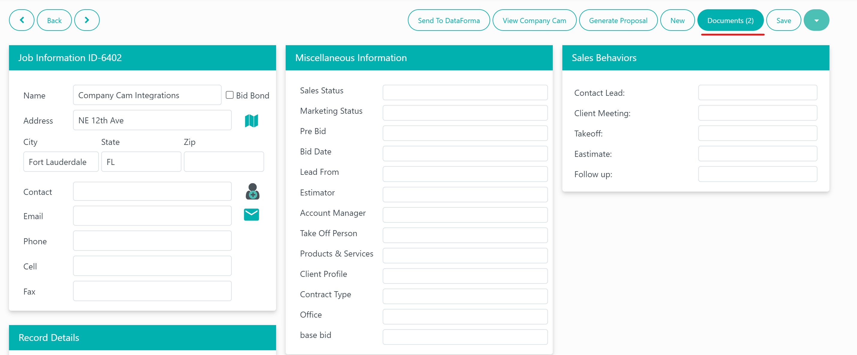 How the Followup CRM and CompanyCam Integration Work