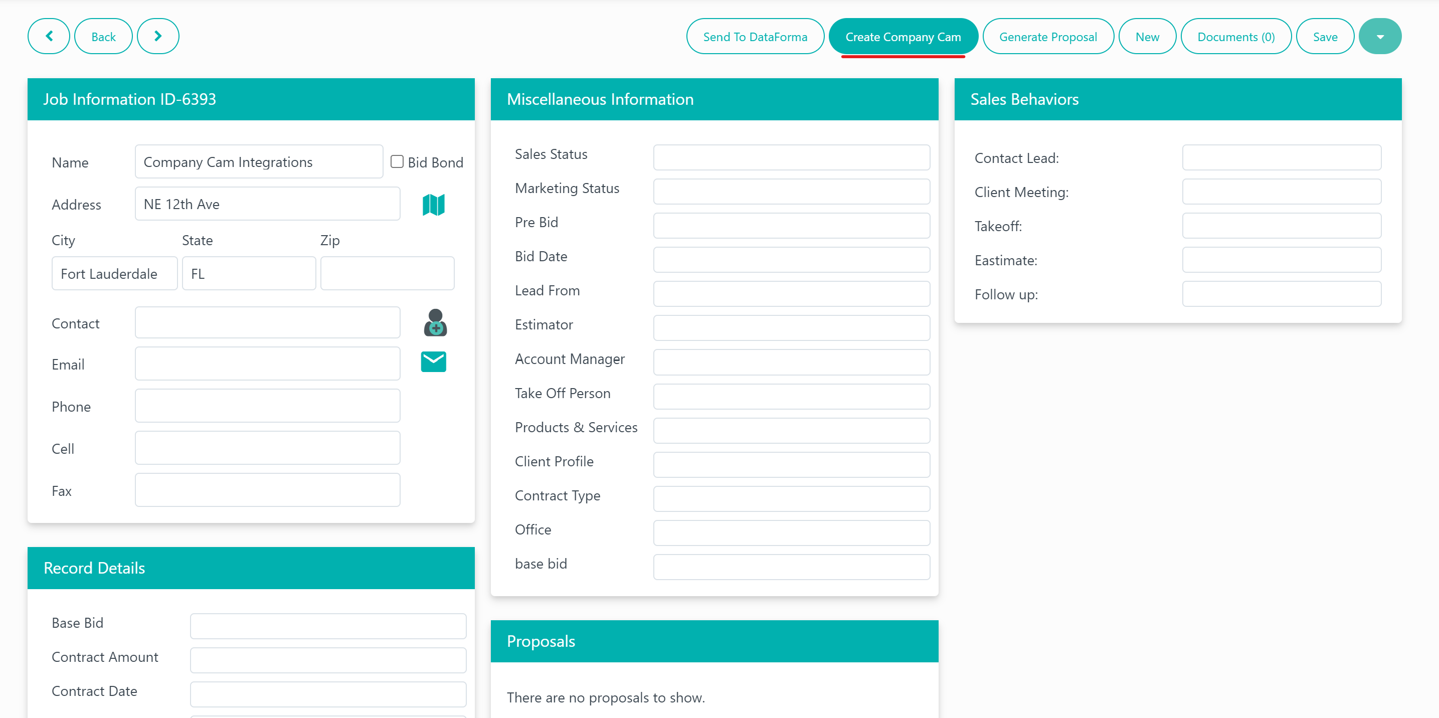 How the Followup CRM and CompanyCam Integration Work