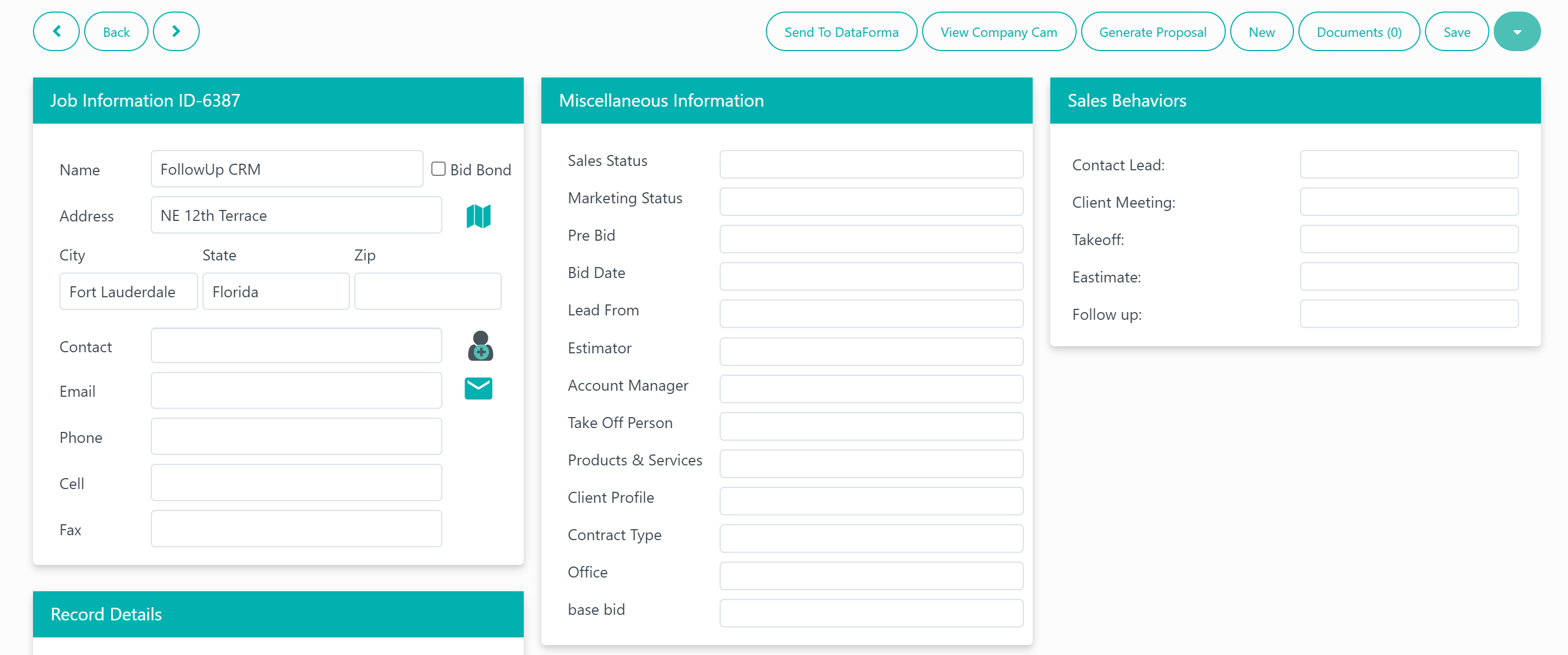 How the Followup CRM and CompanyCam Integration Work