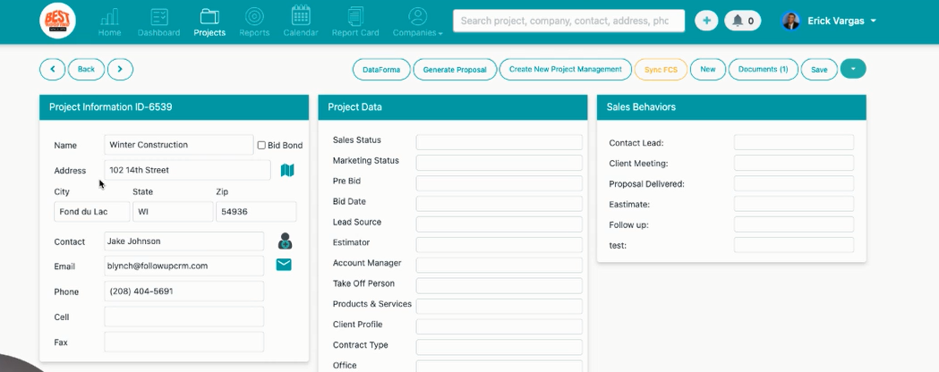 How the Followup CRM and Dataforma Integration Work