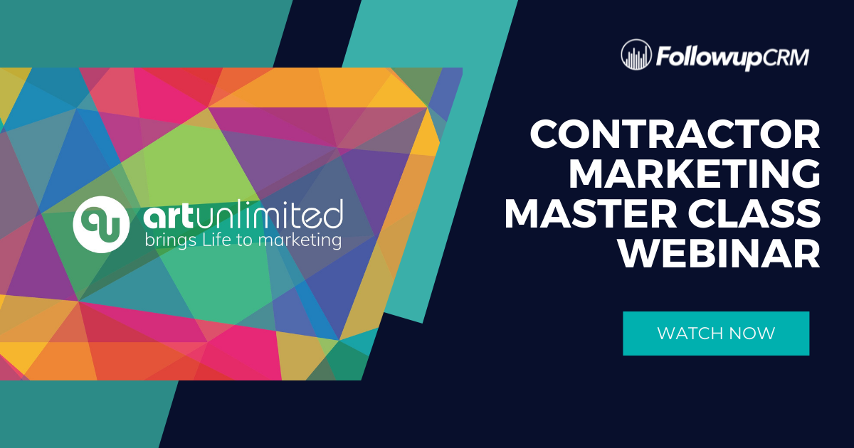 Contractor Marketing Master Class Webinar