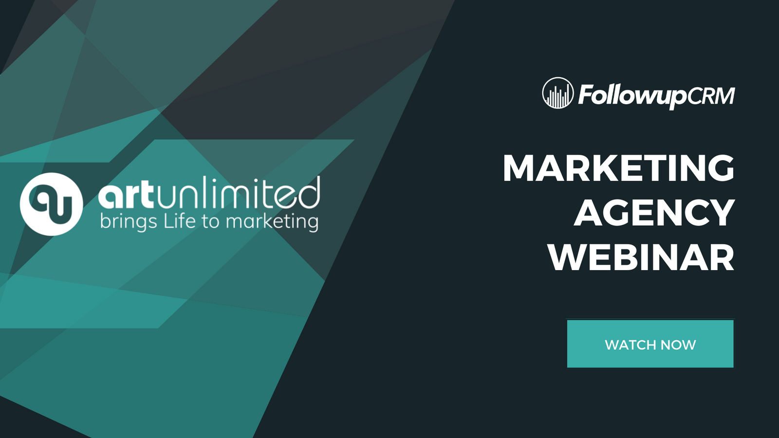 Followup CRM and ArtUnlimited Marketing Agency Webinar
