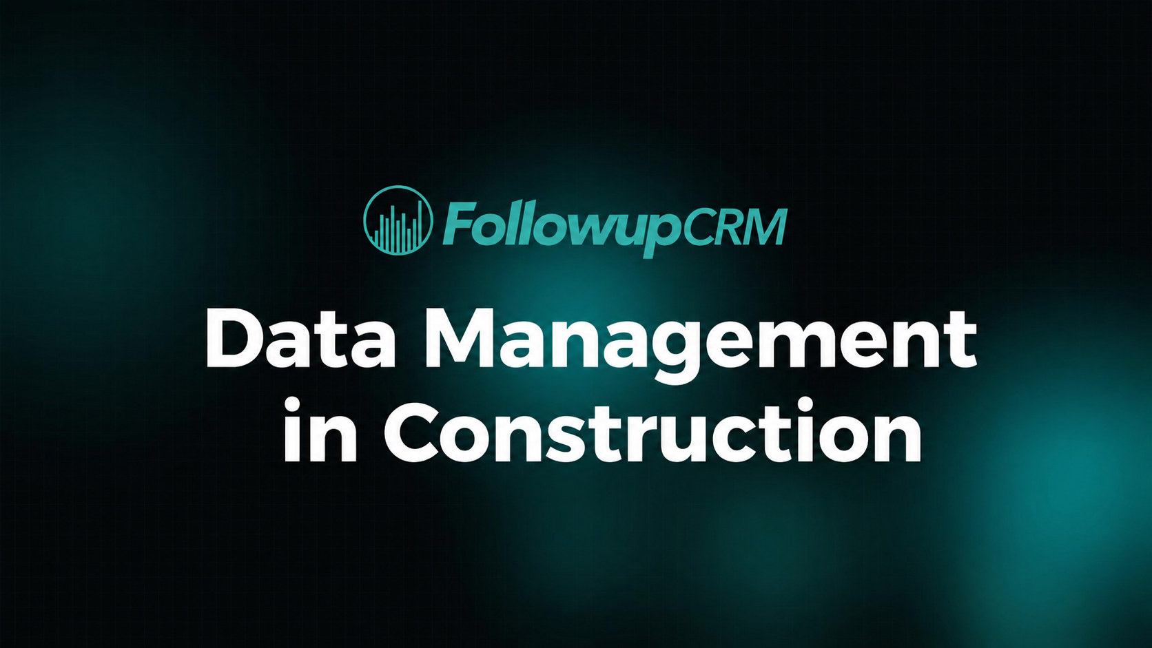 data management in construction